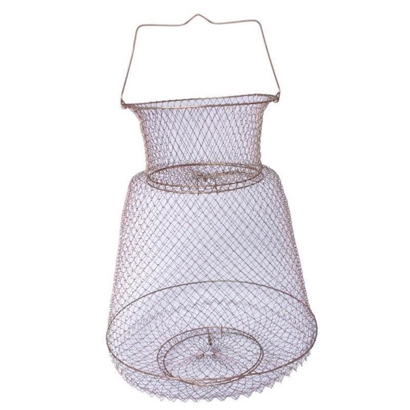 Folding Steel Wire Net-USA Fish Bait
