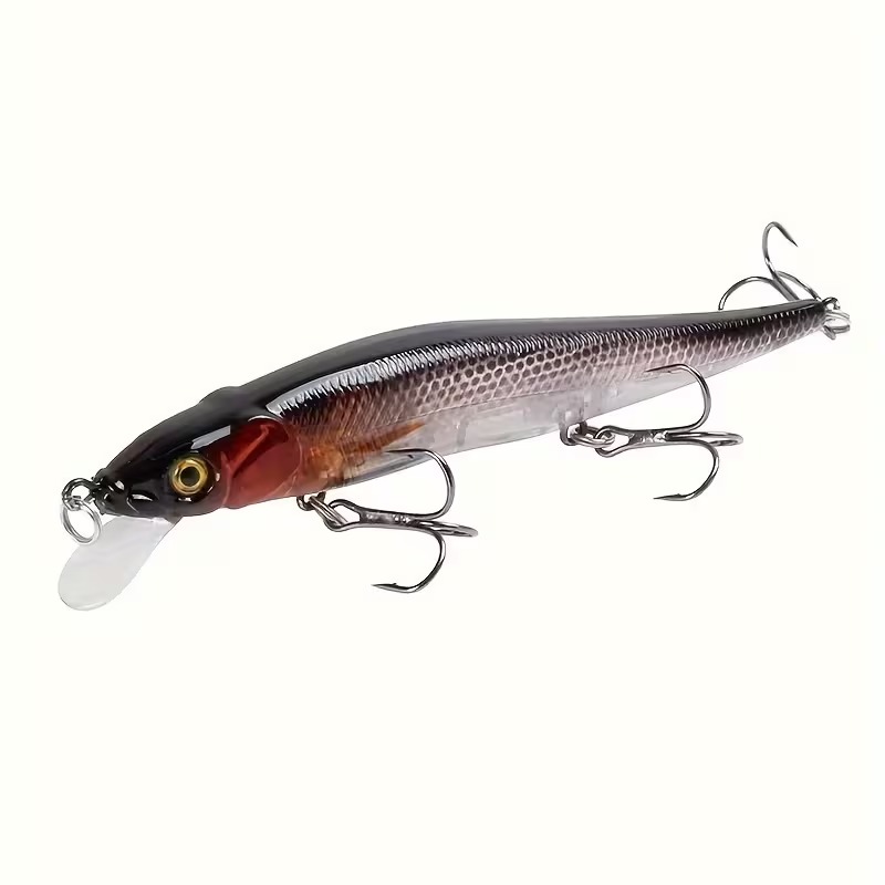Minnow Bait 4.53inch/14g Plastic Imitation Minnow Hard Bait Fishing Gear