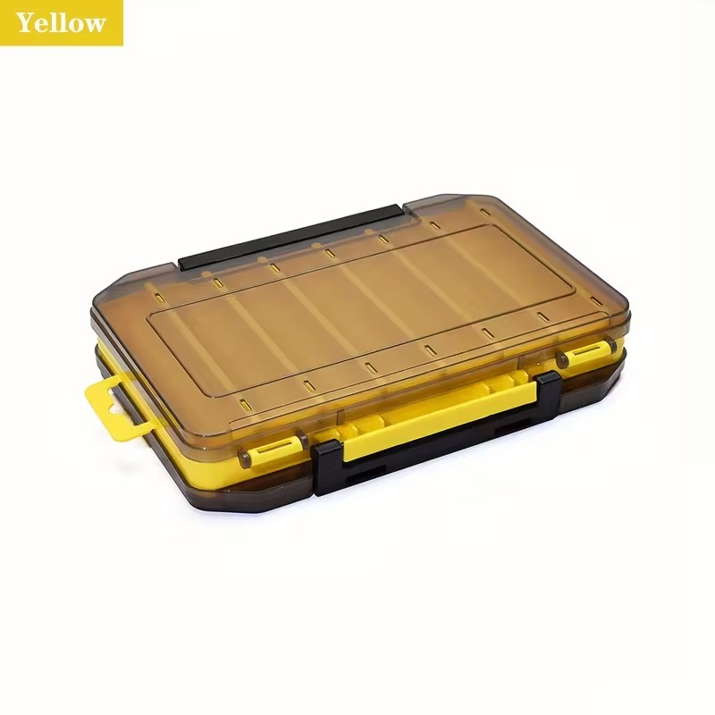 Double-Sided Fishing Tackle Box