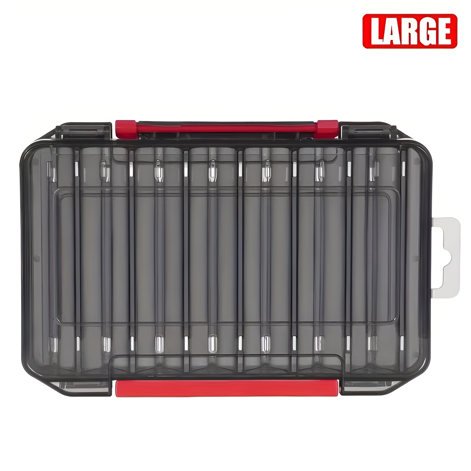 Double Sided Portable Fishing Tackle Box For Hooks, Lures, And Baits - Fishing Accessories Organizer