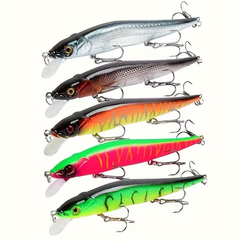 Minnow Bait 4.53inch/14g Plastic Imitation Minnow Hard Bait Fishing Gear