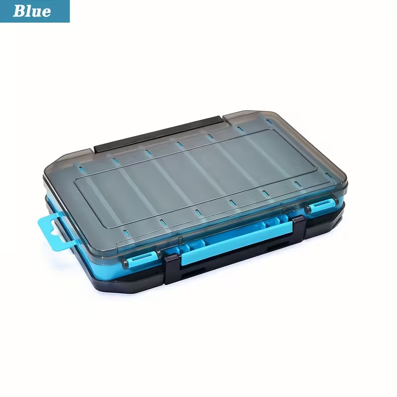 Double-Sided Fishing Tackle Box