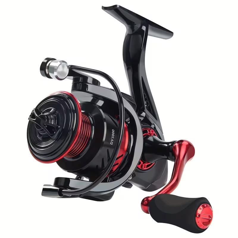5.2:1 Gear Ratio 13+1BB Fishing Reel with 33Lbs Drag System, Fishing Tackle for Saltwater Freshwater