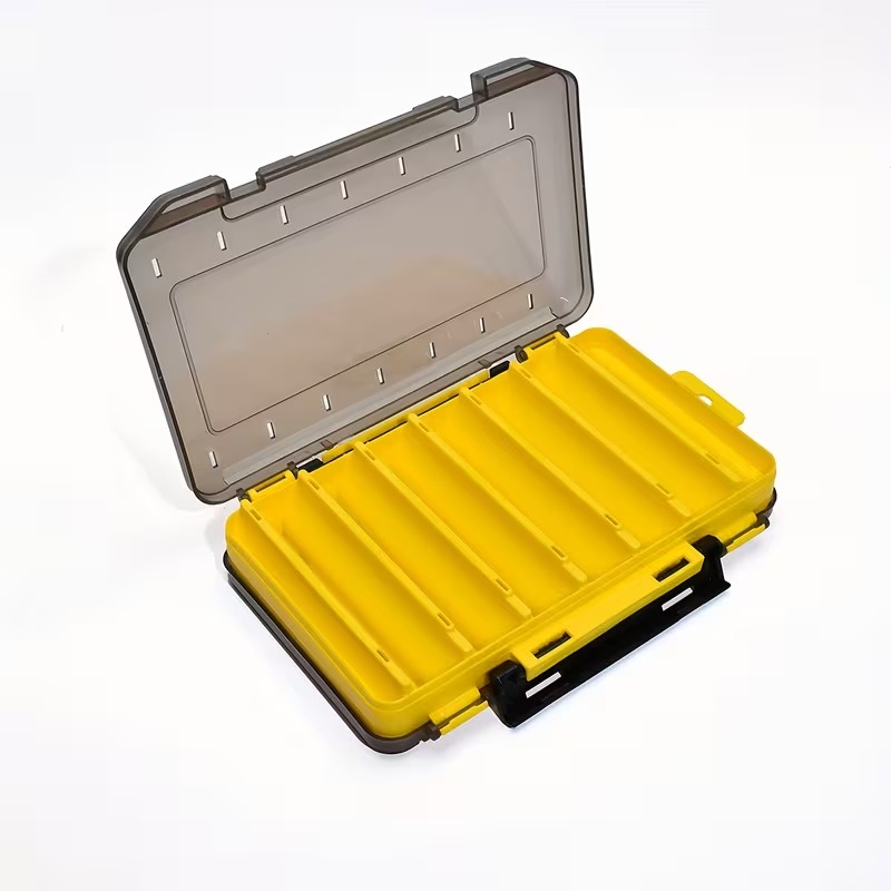 Double-Sided Fishing Tackle Box