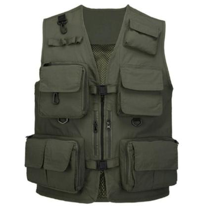 Quick-dry Multipurpose Fishing Gear Vest-USA Fish Bait