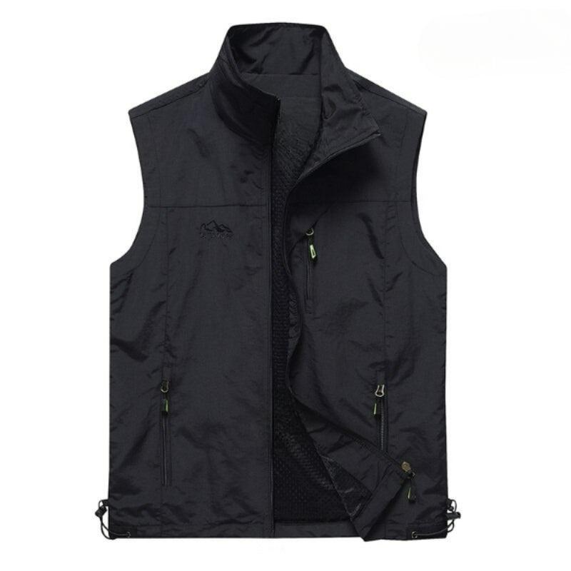 Spring Outdoor Multi-Pockets Vests-USA Fish Bait
