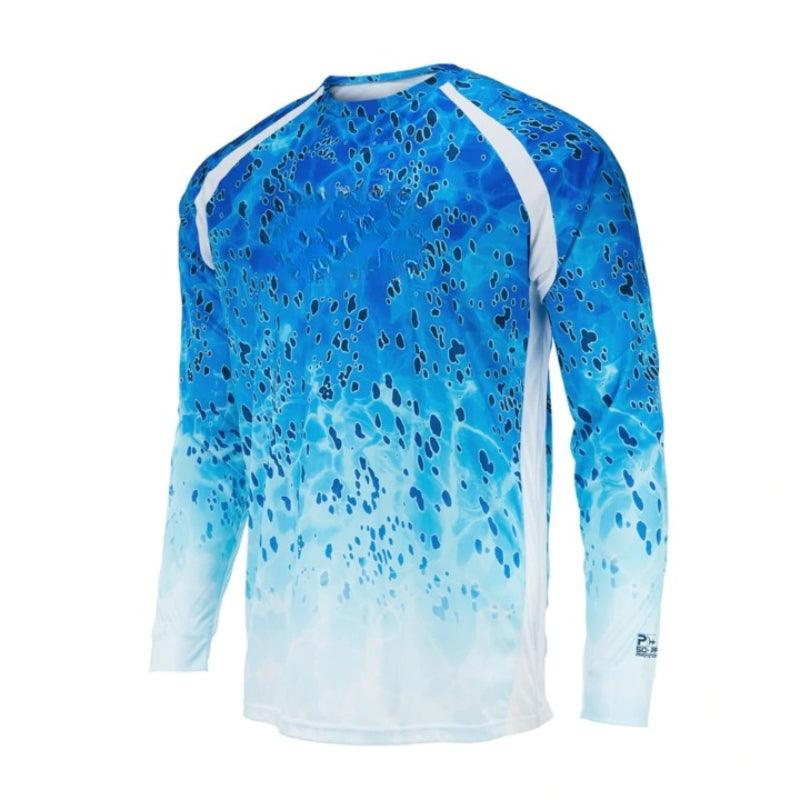 Moisture Wicking Camouflage Fishing Shirt-USA Fish Bait