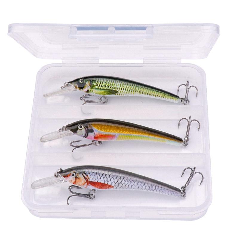 Wobbler Minnow Fishing Lures-USA Fish Bait