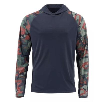 Long Sleeve Fishing Hoodie Shirt - USA Fish Bait
