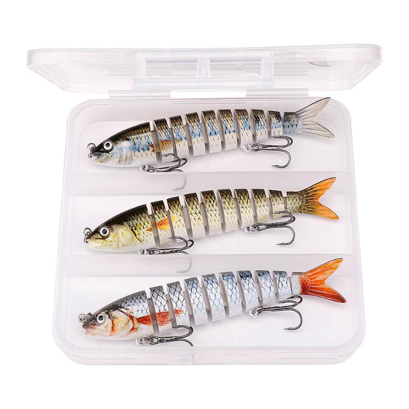 10cm Lifelike Swimbait Fishing Lure Set - USA Fish Bait