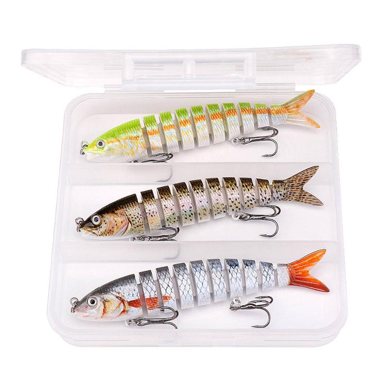 10cm Lifelike Swimbait Fishing Lure Set - USA Fish Bait