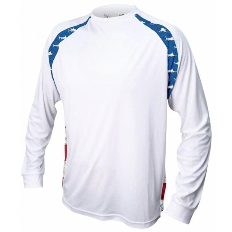 Moisture Wicking Fishing T-Shirt-USA Fish Bait