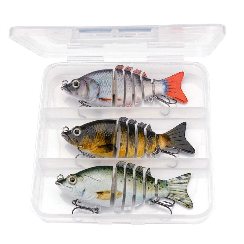 8cm Sinking Swimbait Wobbler Lure Set - USA Fish Bait