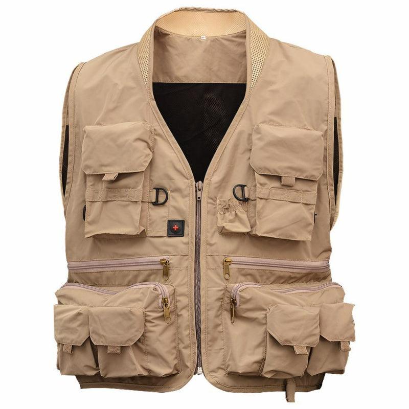Life Jackets Breathable Men Jacket - USA Fish Bait