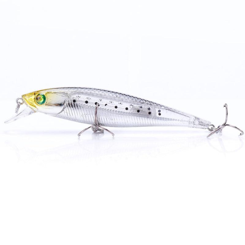 Holographic Floating Minnow Crankbait-USA Fish Bait