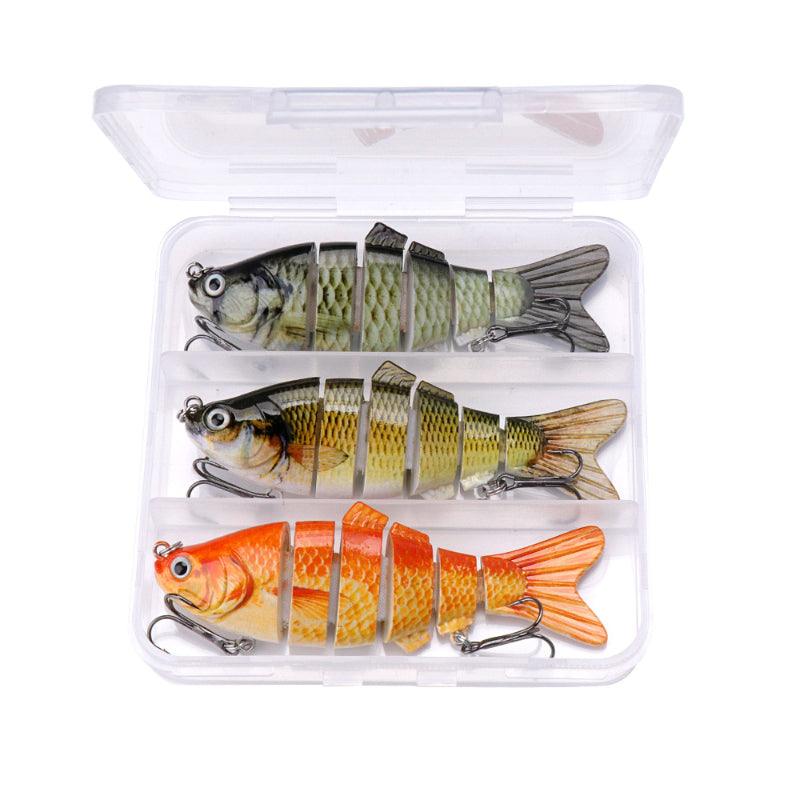 10cm Sinking Swimbait Fishing Lure Set - USA Fish Bait