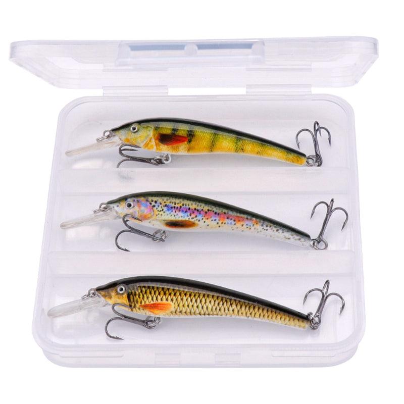 Wobbler Minnow Fishing Lures-USA Fish Bait