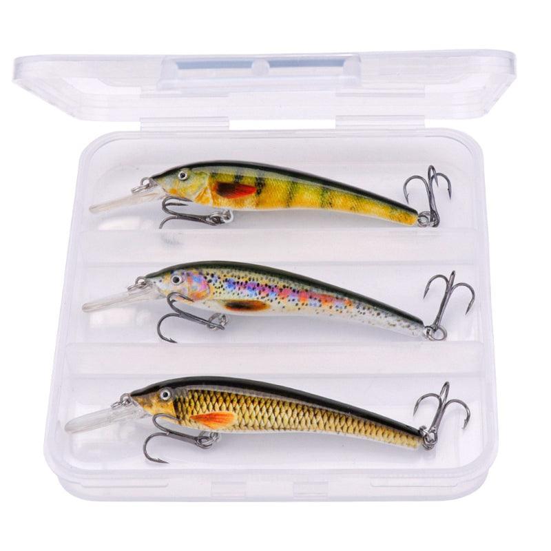 Wobbler Minnow Fishing Lures-USA Fish Bait