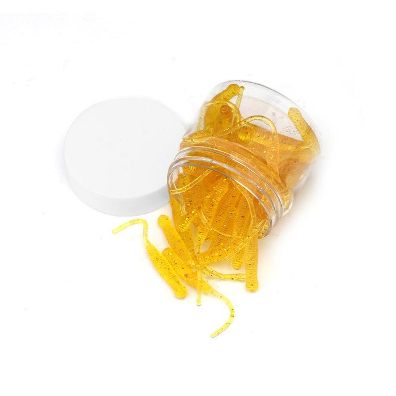 Mini Worm Soft Lures-USA Fish Bait