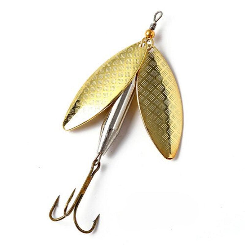 Long Cast Fishing Lure with Double Spinner - USA Fish Bait