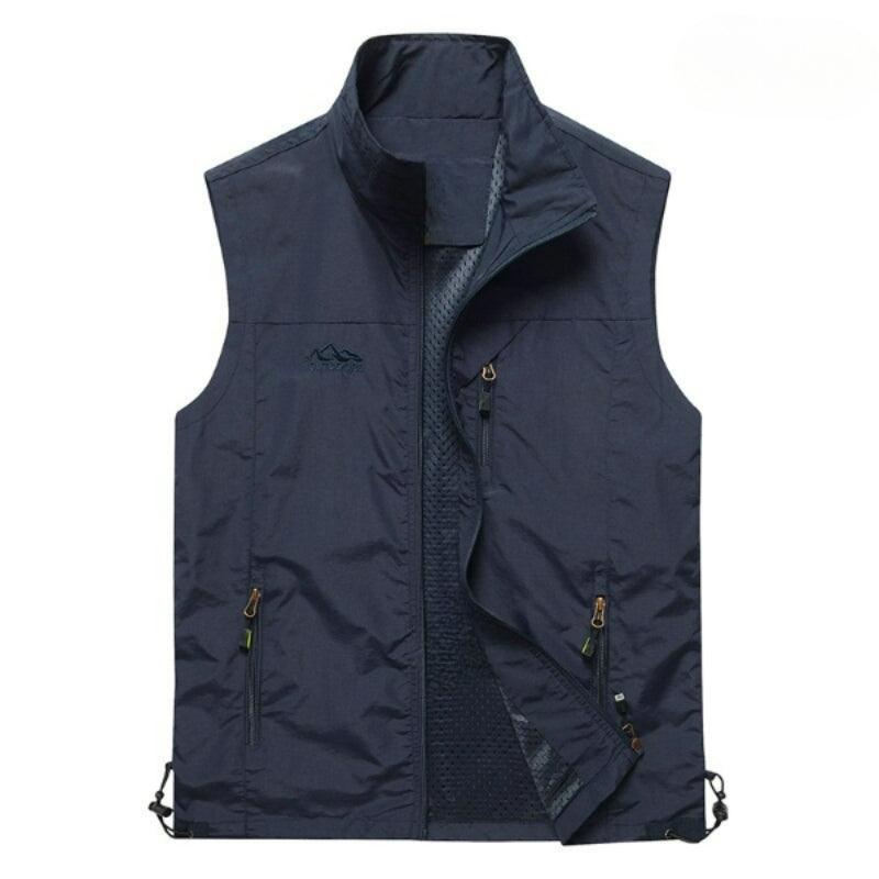 Spring Outdoor Multi-Pockets Vests-USA Fish Bait