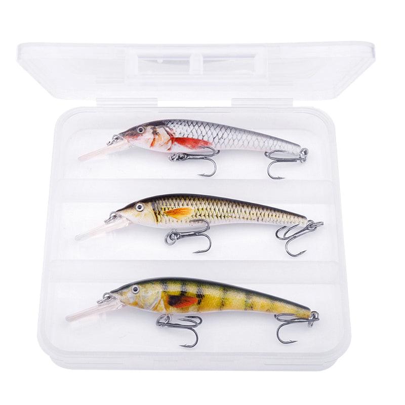 Wobbler Minnow Fishing Lures-USA Fish Bait
