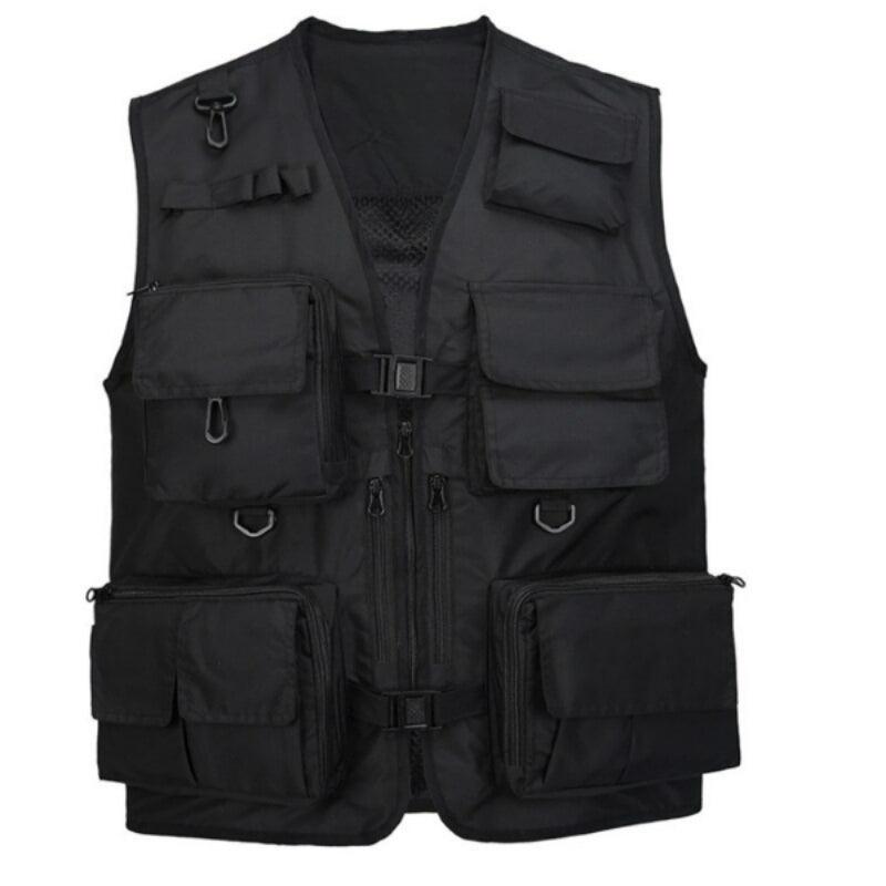Quick-dry Multipurpose Fishing Gear Vest-USA Fish Bait