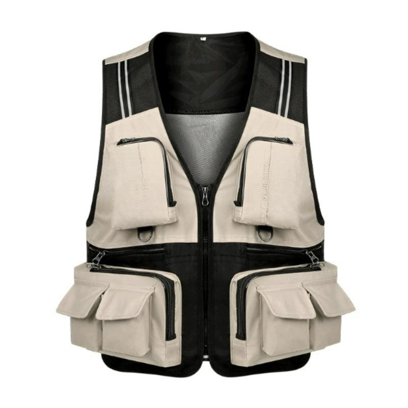 Breathable Detachable Pocket Vest-USA Fish Bait
