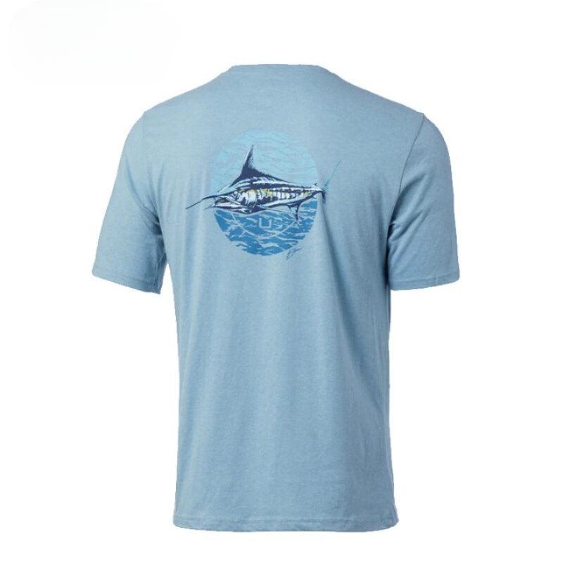 Short Sleeve Fishing Shirt-USA Fish Bait