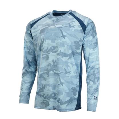 Moisture Wicking Camouflage Fishing Shirt-USA Fish Bait