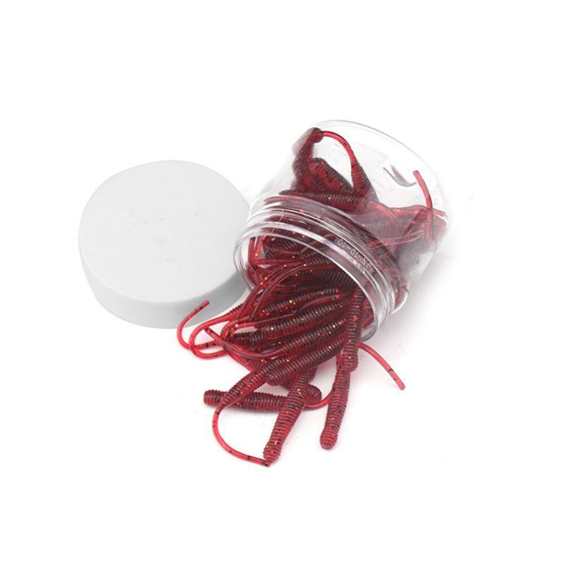 Mini Worm Soft Lures-USA Fish Bait