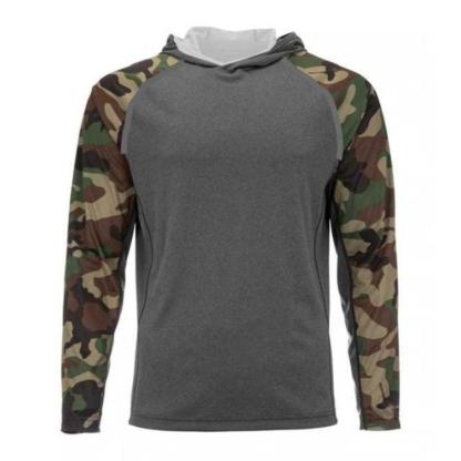 Long Sleeve Fishing Hoodie Shirt - USA Fish Bait