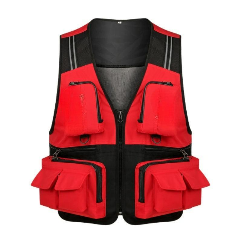 Breathable Detachable Pocket Vest-USA Fish Bait