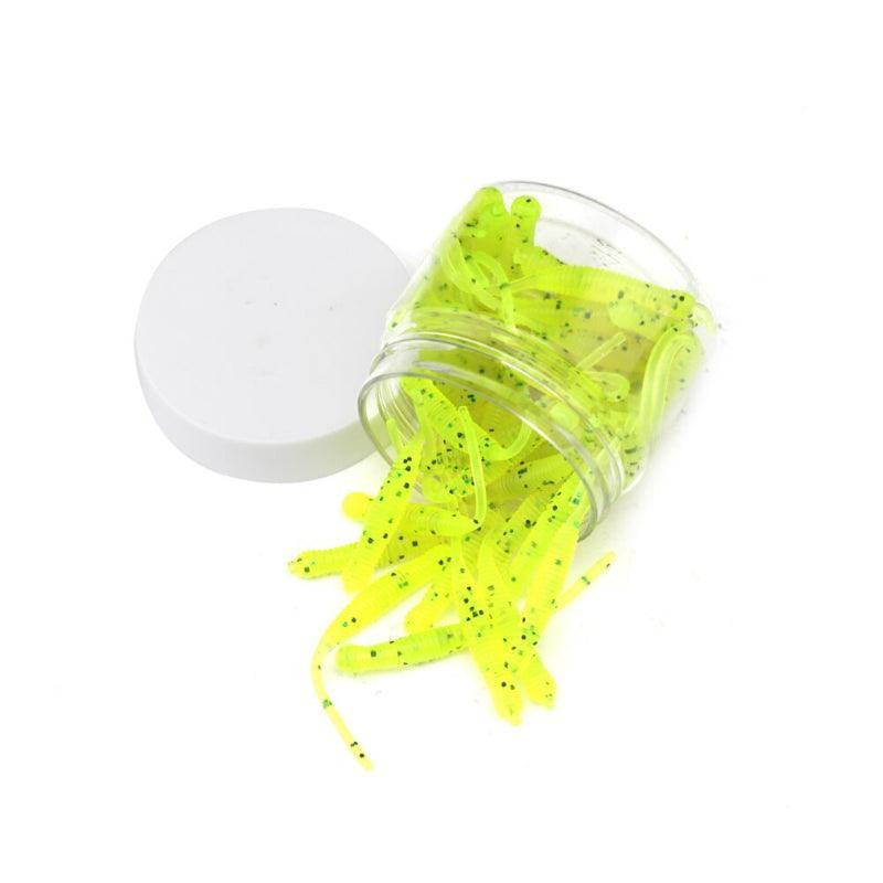 Mini Worm Soft Lures-USA Fish Bait