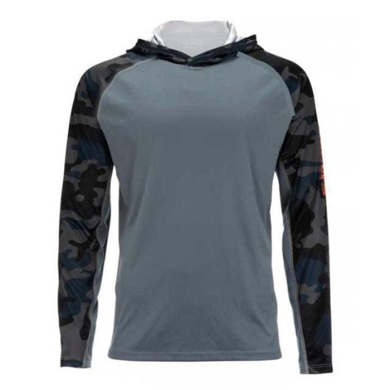 Long Sleeve Fishing Hoodie Shirt - USA Fish Bait