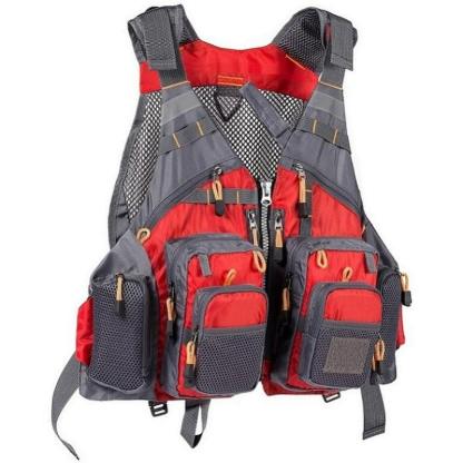 Outdoor Sports Breathable Fishing Vest-USA Fish Bait