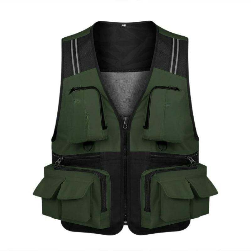 Breathable Detachable Pocket Vest-USA Fish Bait