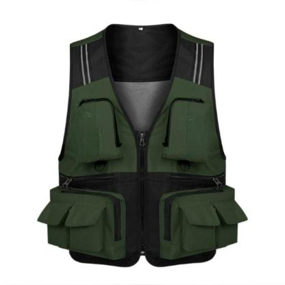 Breathable Detachable Pocket Vest-USA Fish Bait