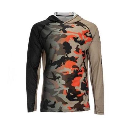 Long Sleeve Fishing Hoodie Shirt - USA Fish Bait