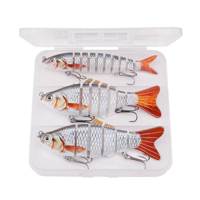 10cm Slow Sinking Swimbait Wobbler Kit - USA Fish Bait