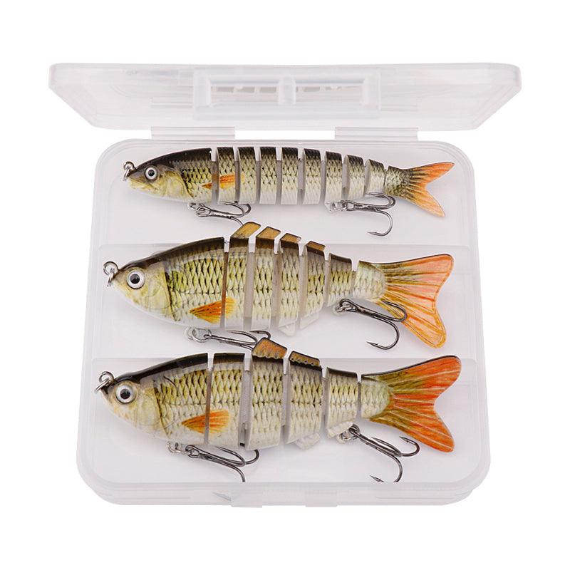 10cm Slow Sinking Swimbait Wobbler Kit - USA Fish Bait