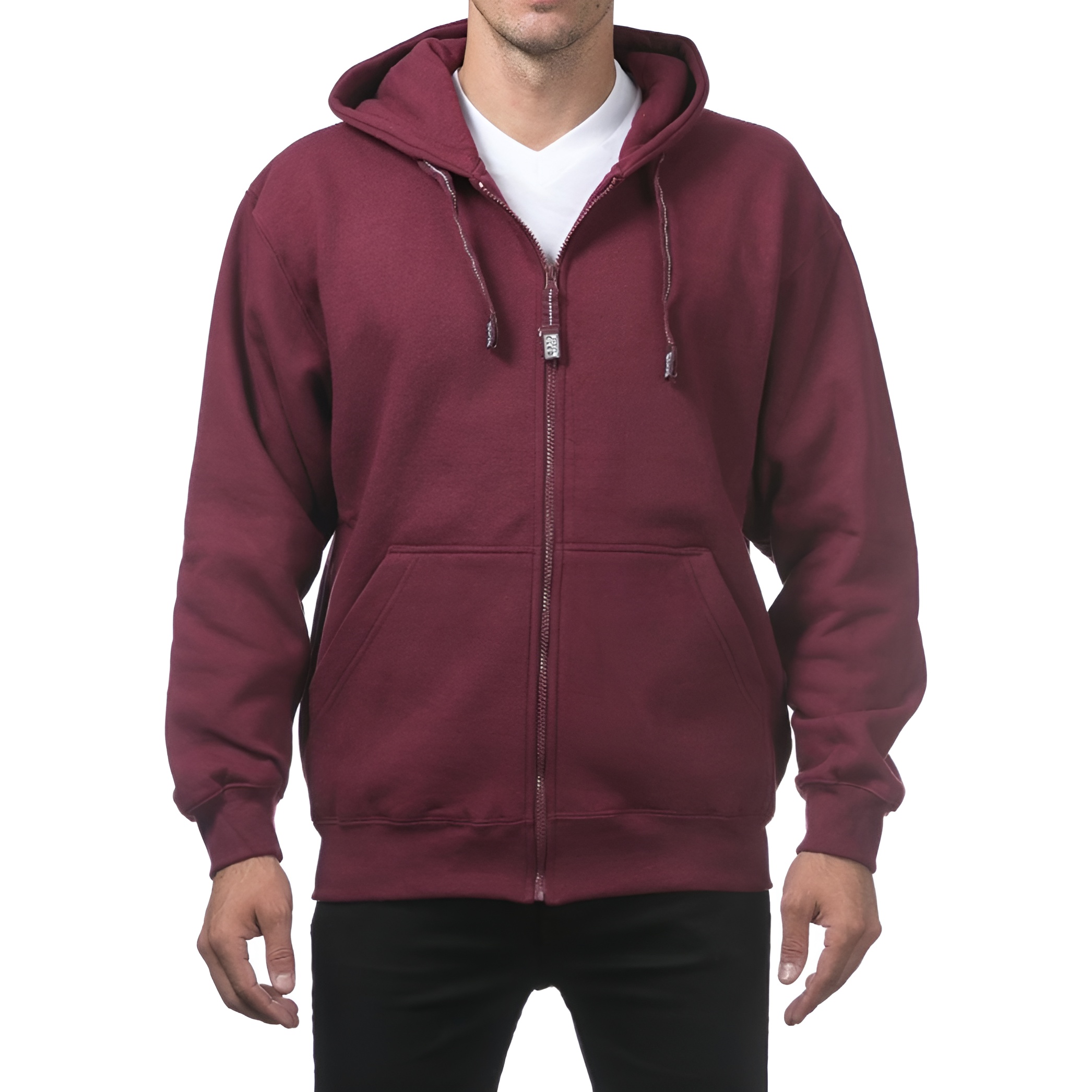 Heavyweight Full Zip Fleece Hoodie