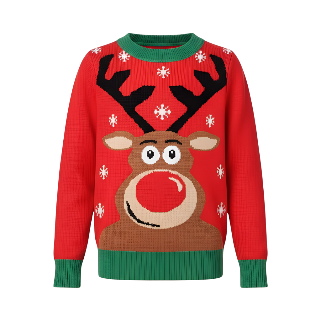 Festive Winter Christmas Sweater Design