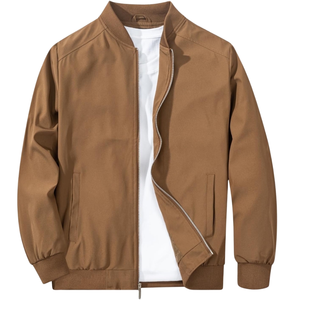 Men's Jacket Fashion Stylish Lightweight Windbreaker Spring Fall Casual Jackets
