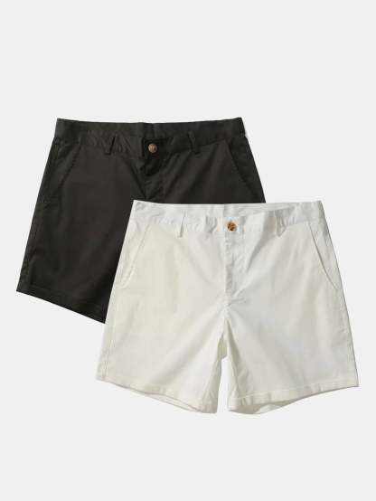 2 Pieces Chino Short-Vacay Outfit