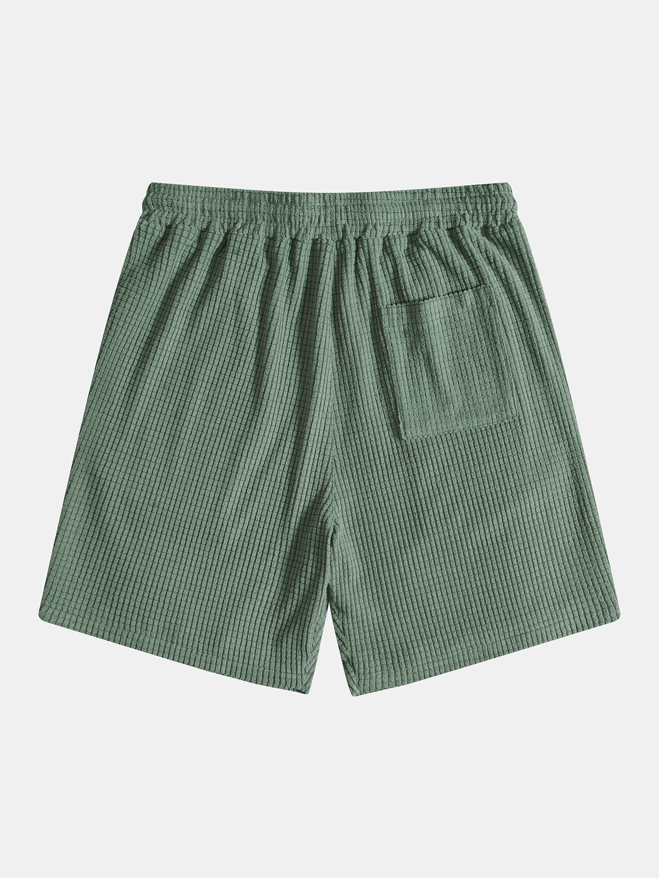 Textured Coordinated Shirt And Shorts Set-Vacay Outfit