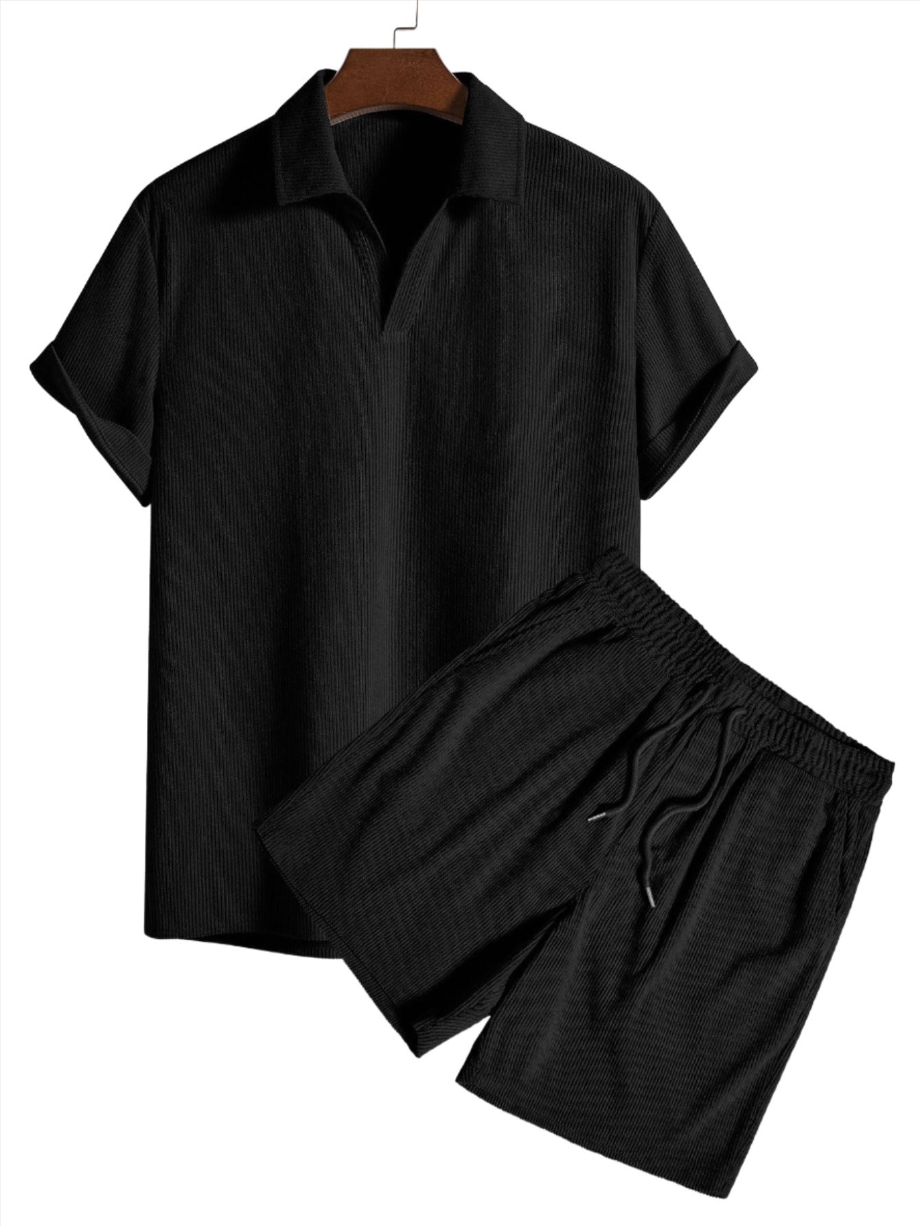 Sleek Summer Shirt And Shorts Combo-Vacay Outfit
