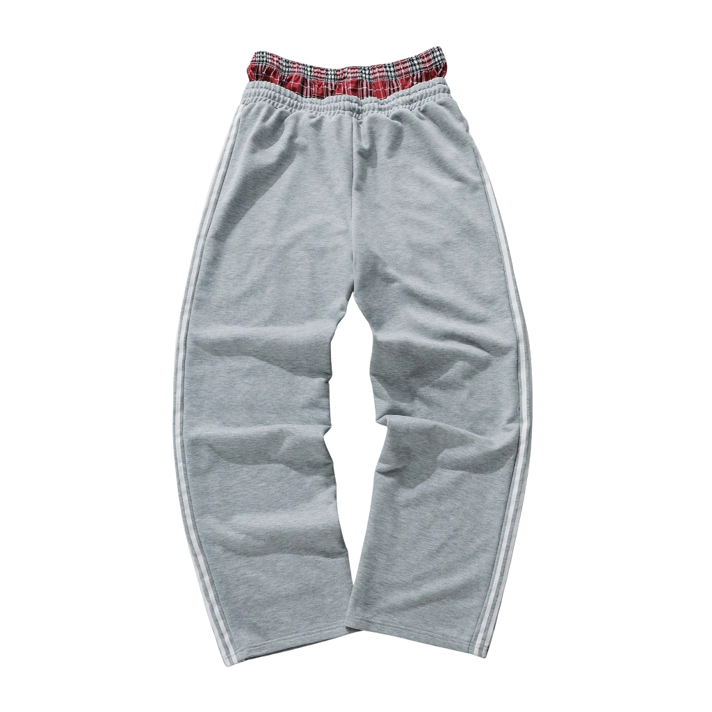 Loose Fleece Drawstring Sweatpants With Wide For Men