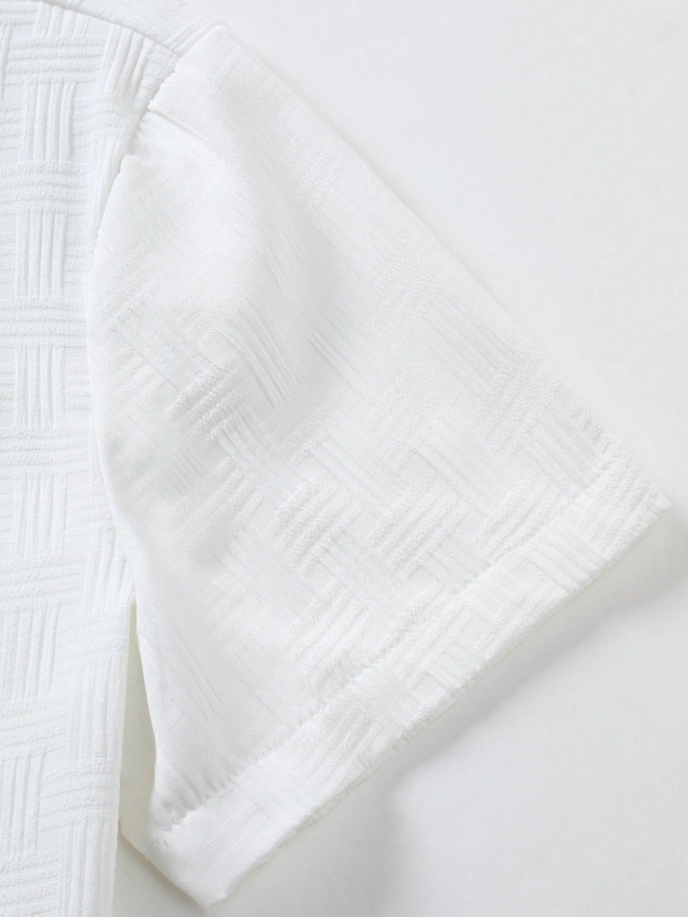 Plain Shirt And Shorts Set-Vacay Outfit