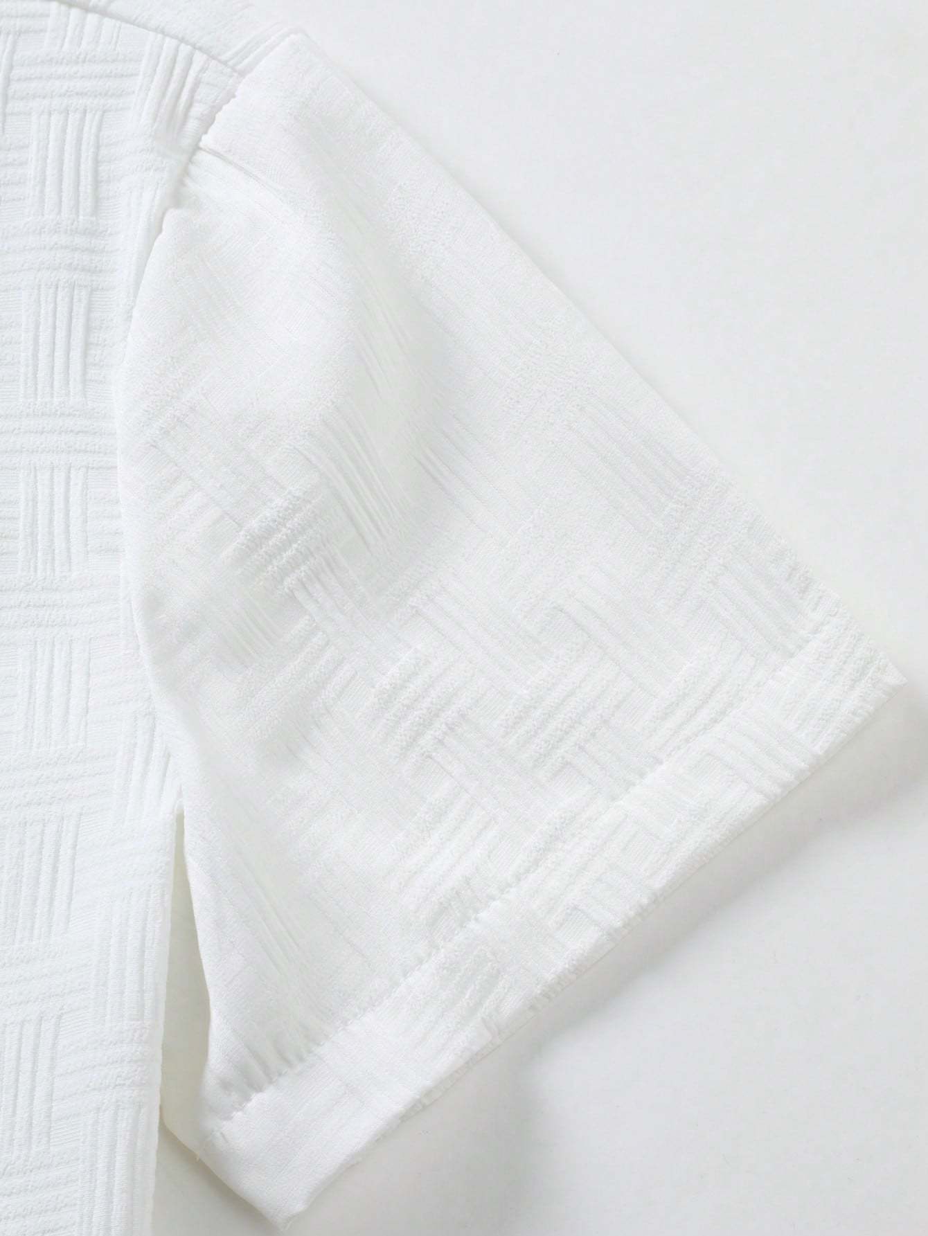 Plain Shirt And Shorts Set-Vacay Outfit